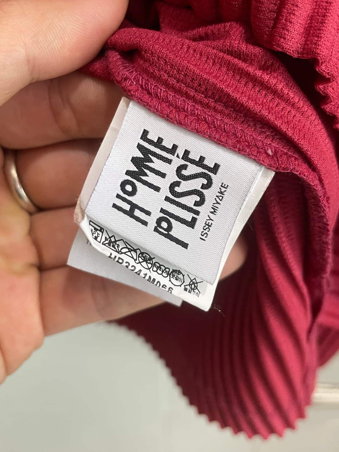 이세이미야케 옴므플리세 긴팔 카라티 상품이미지6