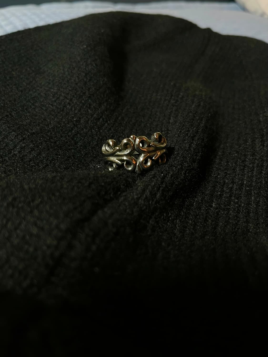 크롬하츠 더블 플로럴 스타일 반지 상품이미지1