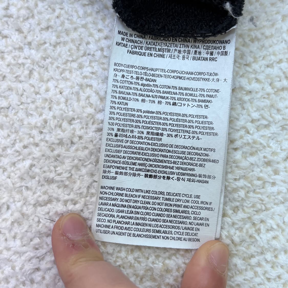 L 반스 빅로고 후드 티셔츠 0305E 상품이미지4