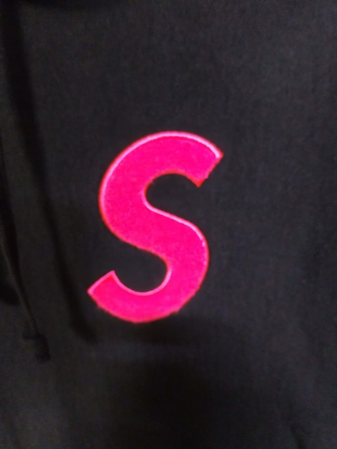 슈프림 S로고 후드티 블랙 M 상품이미지5