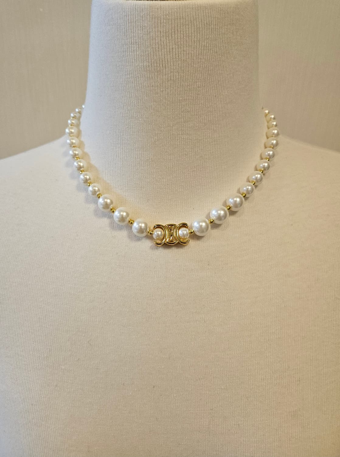 셀린느 스왈 진주 목걸이 업사이클링 상품이미지7