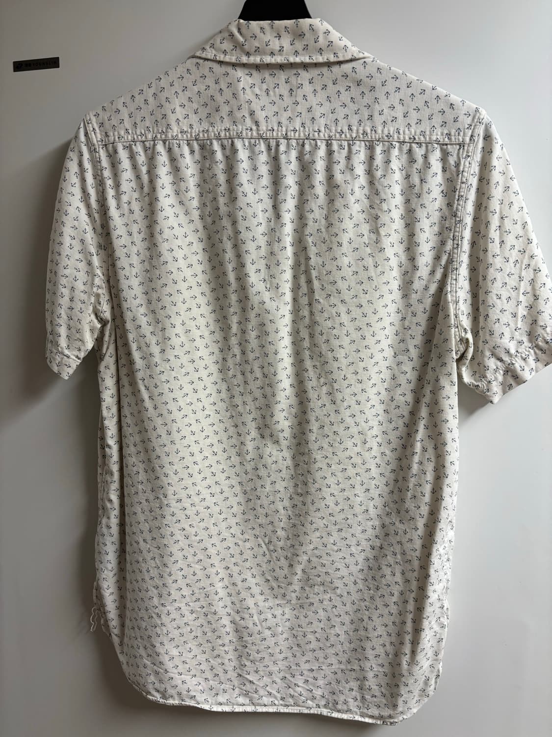 [S] RRL 앵커 샴브레이 캠프셔츠 인디고/크림 상품이미지2