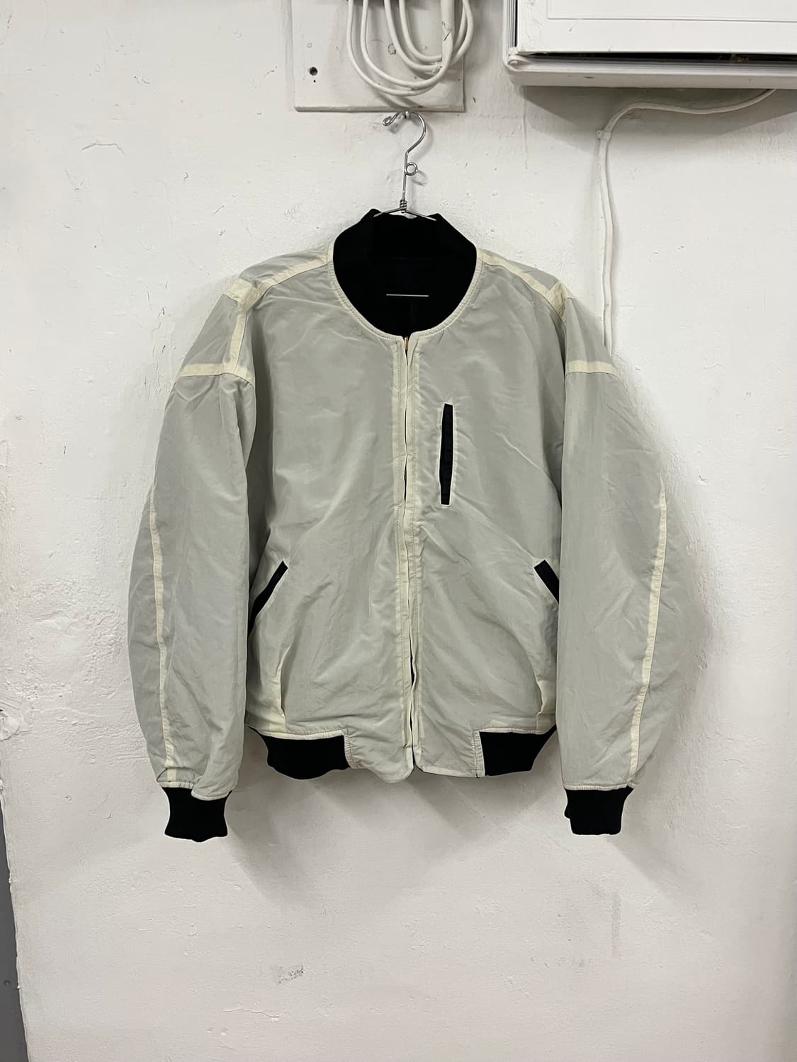 이세이미야케 1988 AW 스태프 리버시블 봄버 자켓 상품이미지6