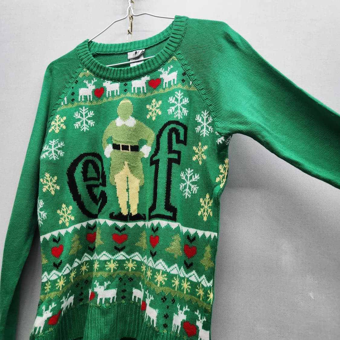 ELF 빅로고 크리스마스 니트 S(M) 상품이미지3