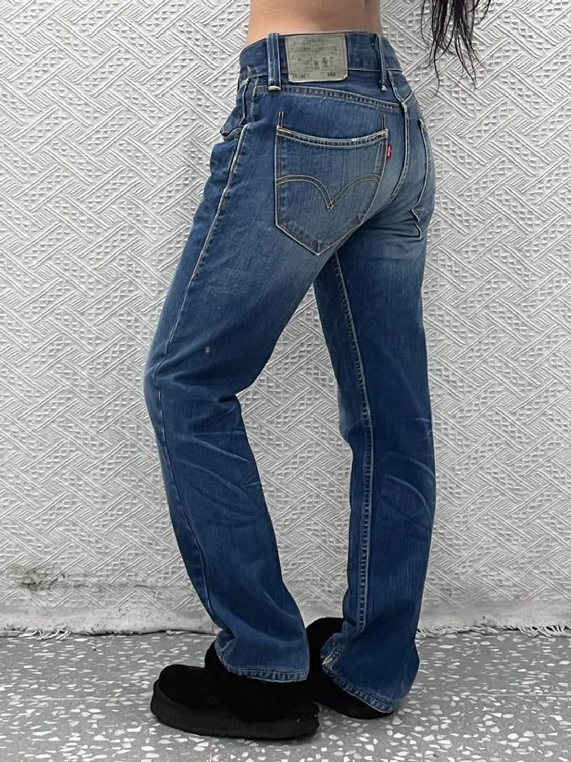 리바이스 504 빈티지레트로 00s 워싱 데님팬츠 30인치 C10967 상품이미지1