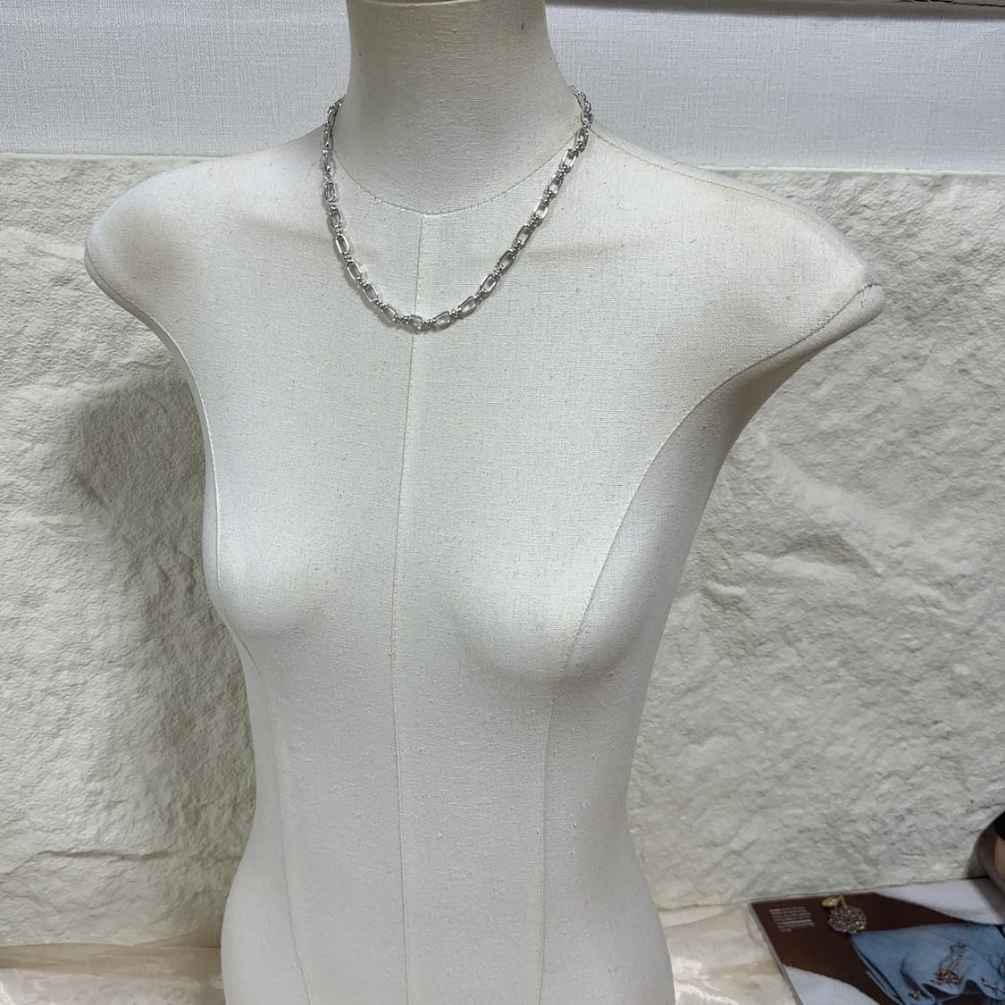 빈티지 고딕 링크 목걸이 상품이미지1