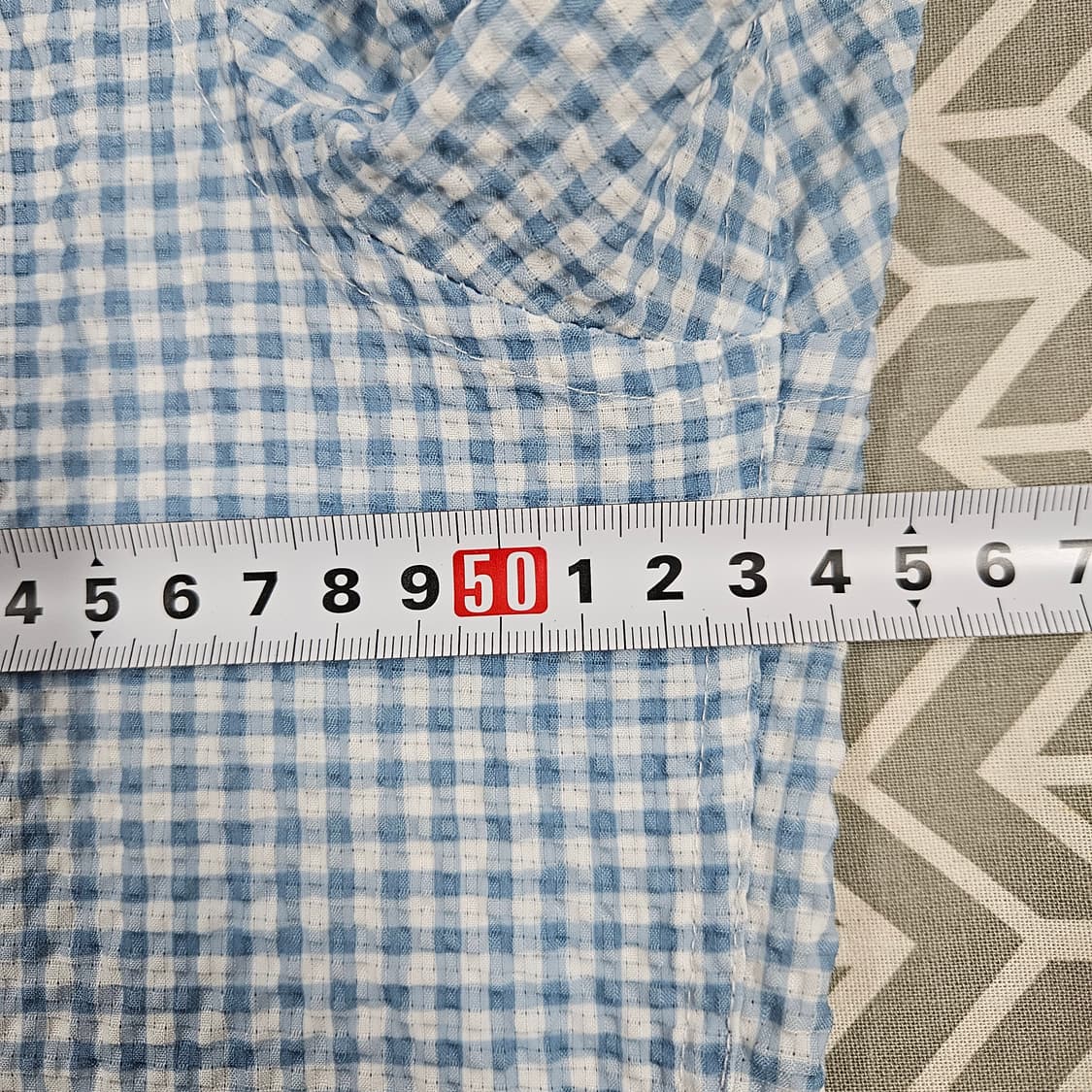 100 갤럭시 시어서커 반팔 셔츠 상품이미지5