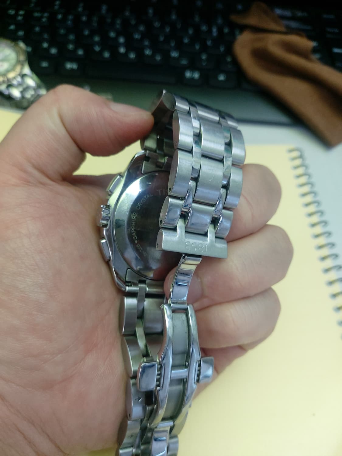 티쏘 TISSOT 크로노그래프 시계  상품이미지3