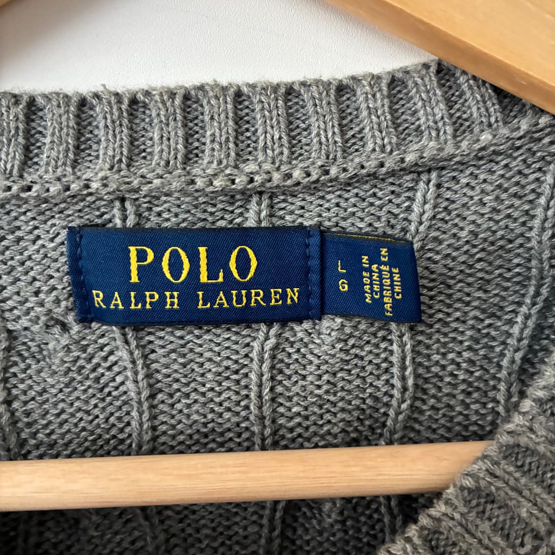 폴로 신형 케이블 니트 상품이미지4
