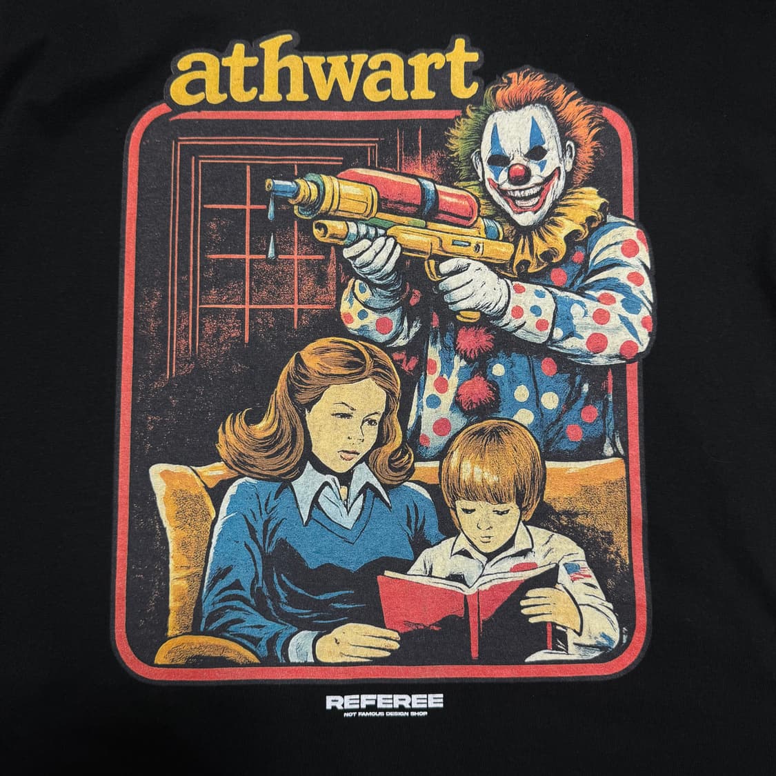 athwart x REFEREE Pierrot Halloween TEE 상품이미지4