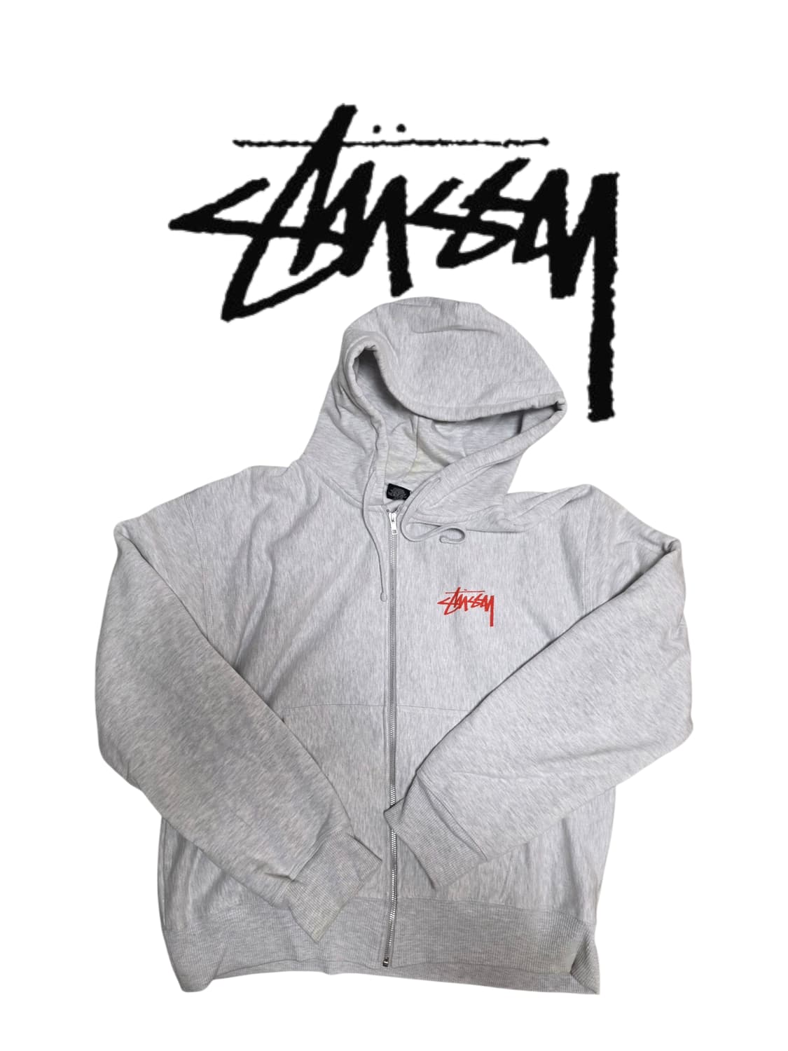 [XL] STUSSY 스투시 스콜피온 후드집업 그레이 상품이미지2