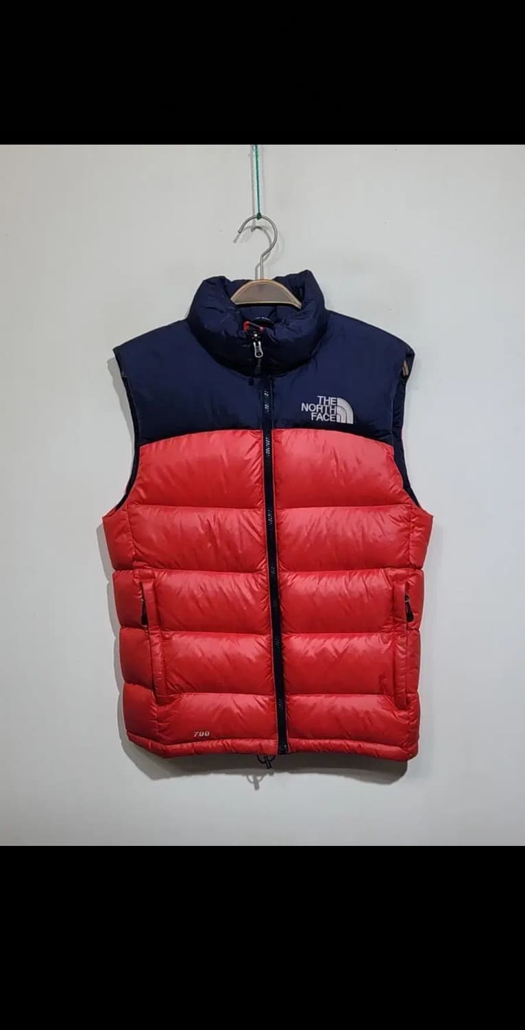 (S) 노스페이스 눕시 패딩조끼 곤빨 구스다운 700 거위털 베스트  상품이미지1