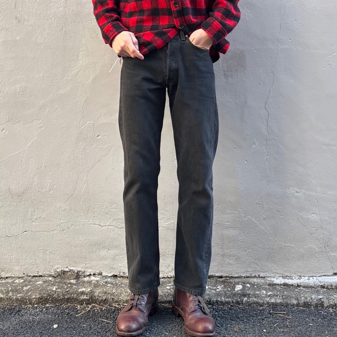 90년대 미국 리바이스 501 흑청 상품이미지2