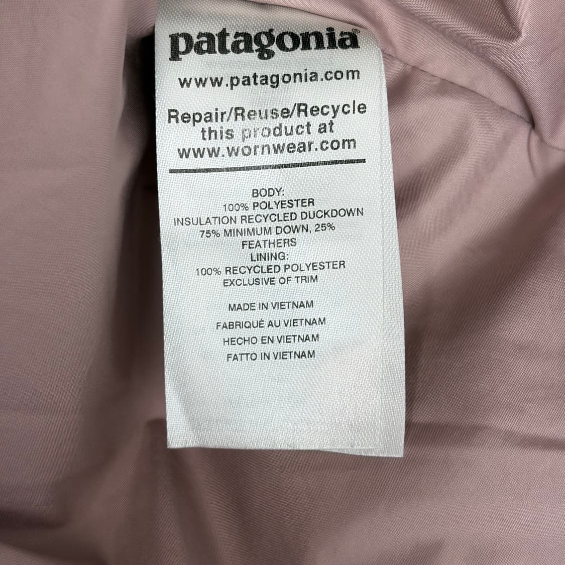 파타고니아 다운 패딩 자켓 상품이미지7