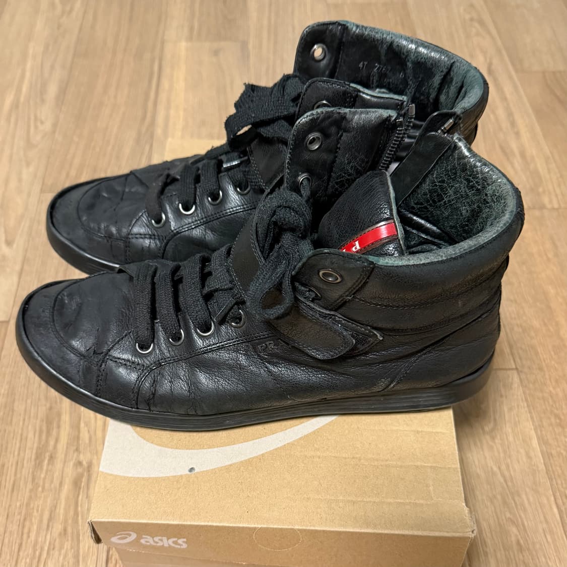 프라다 스포츠 레더하이탑 275 상품이미지2