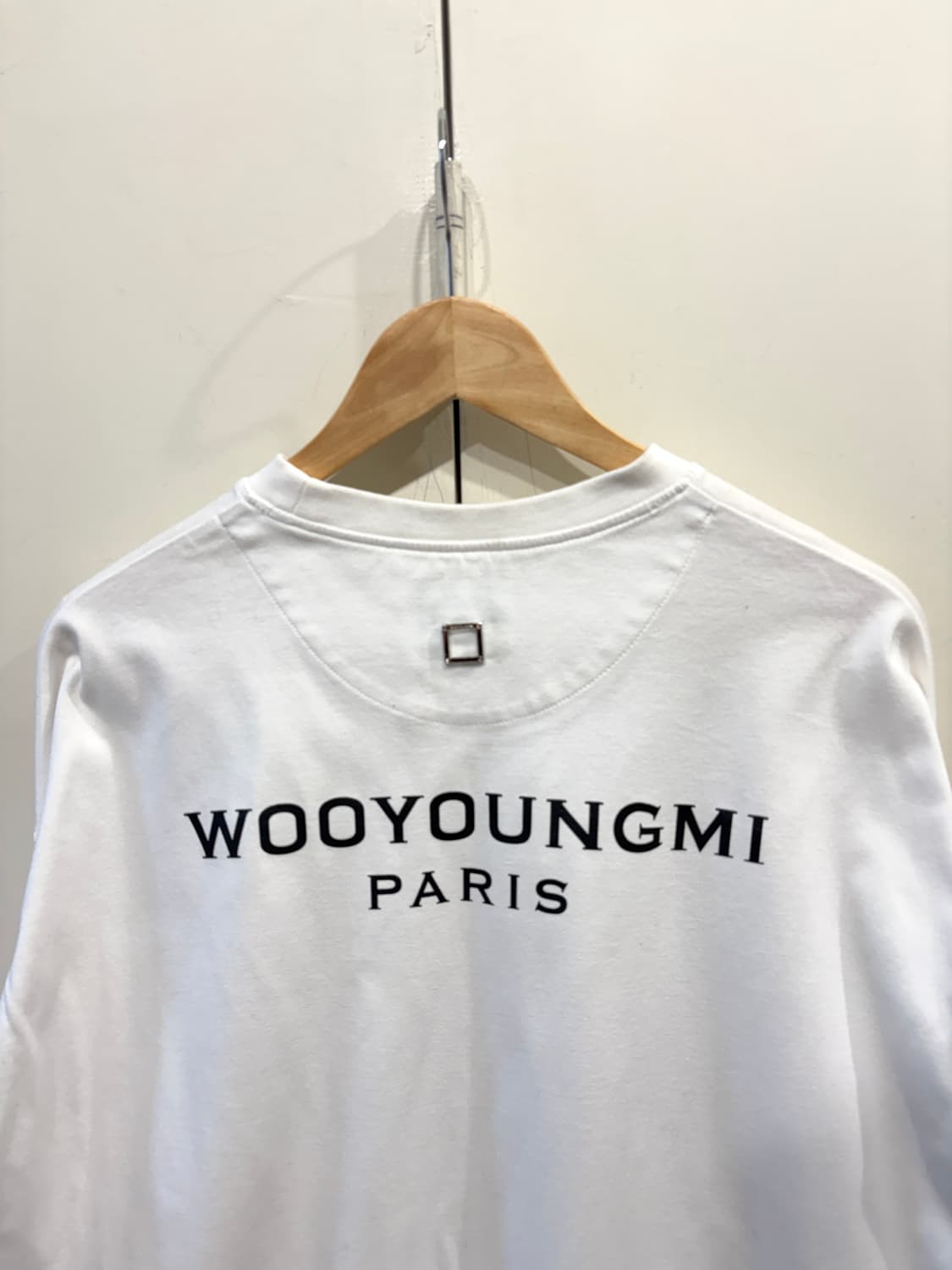 WOOYOUNGMI 우영미 백로고 롱 슬리브 상품이미지3