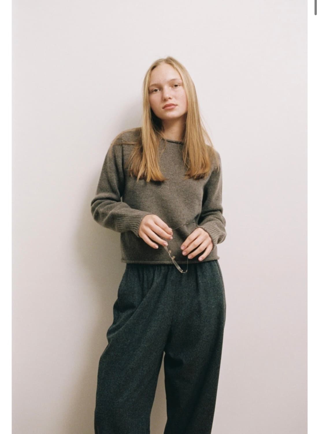 악토브헤 롤 앳지 니트 토프 상품이미지1