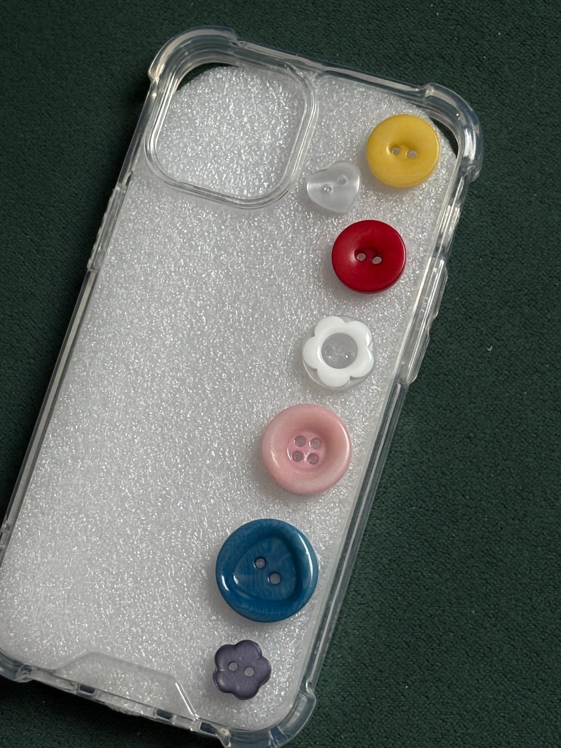 [HANDMADE] 아이폰13미니 단추 케이스 상품이미지2