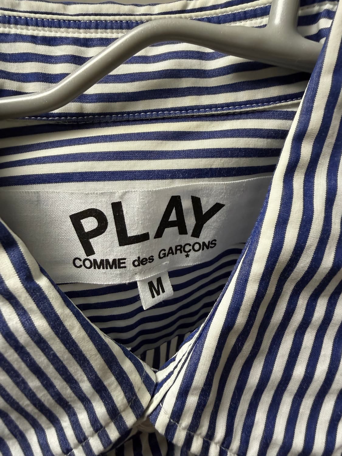 꼼데가르송 스트라이프 셔츠 M 상품이미지2