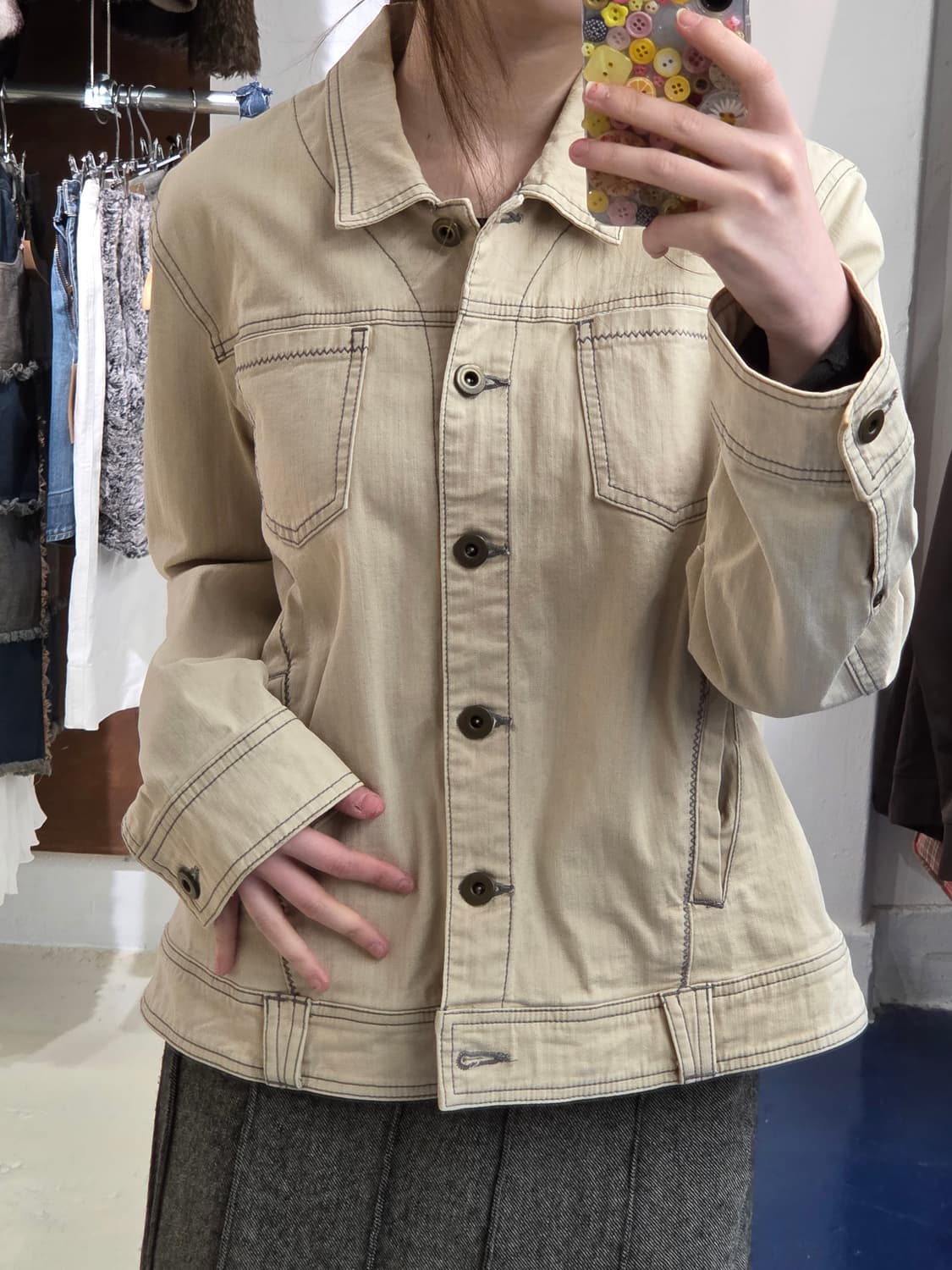 Gerve Japan 트러커 자켓 상품이미지2