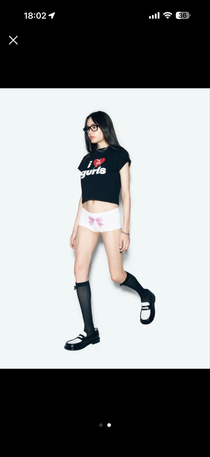애즈이프캘리 반팔 검정 상품이미지2