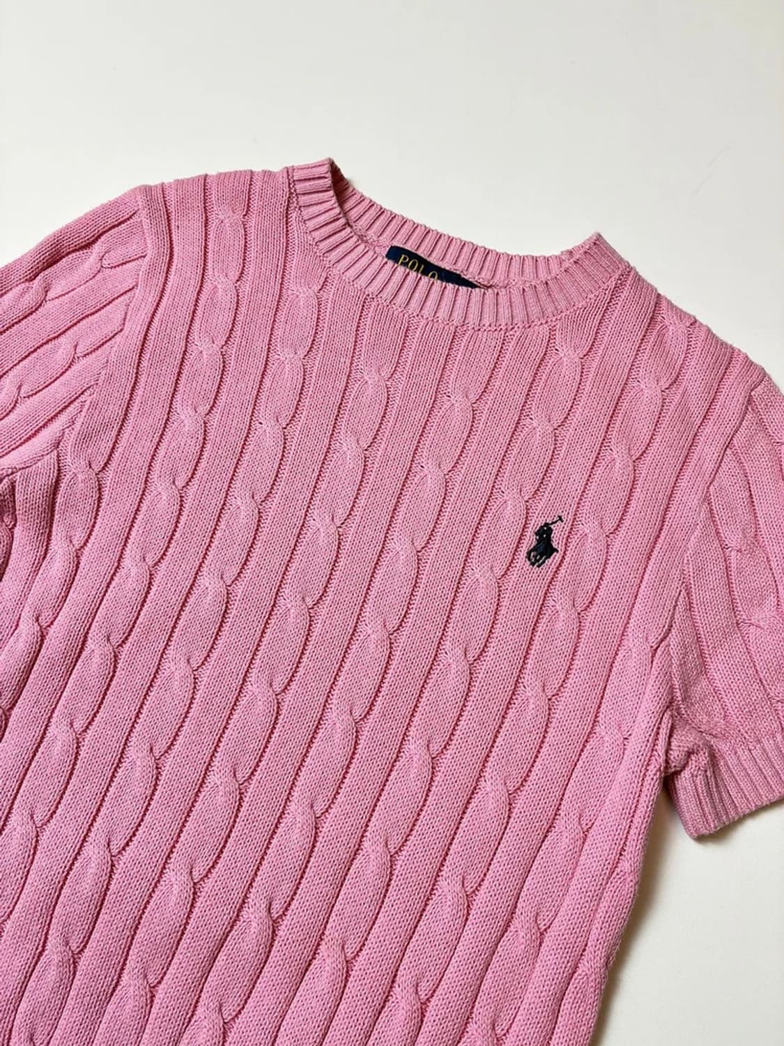 폴로 랄프로렌 신형 우먼스 반팔 니트 PN9013 상품이미지2