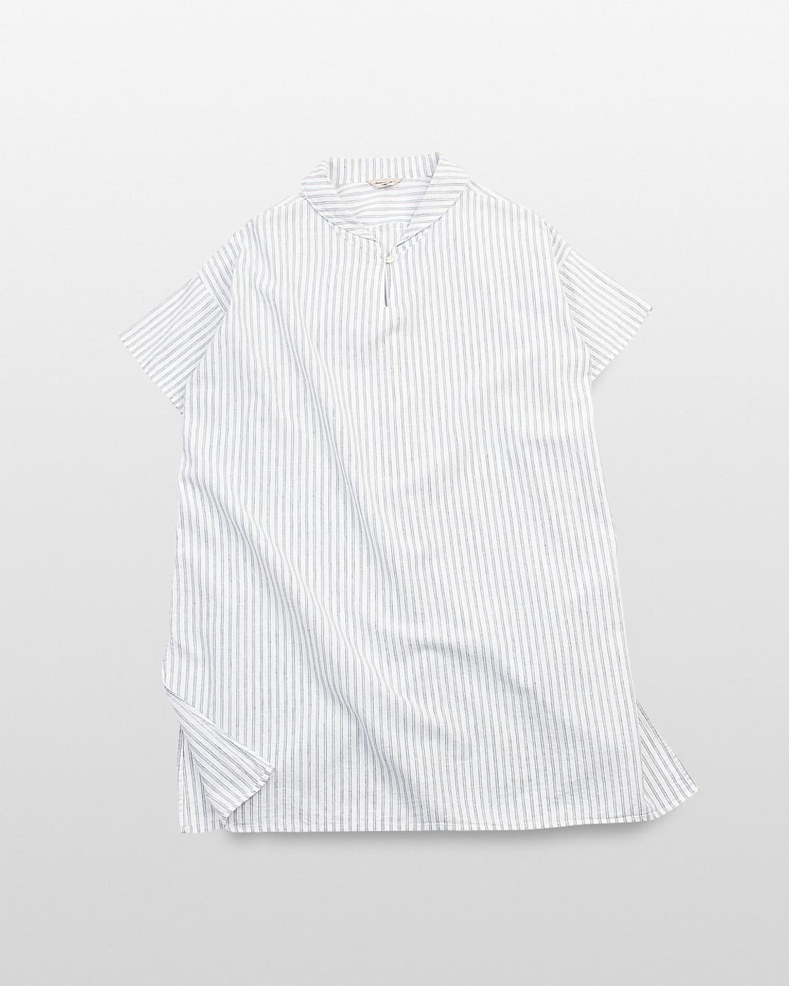 SAMANSA MOS2 Stripe Pullover Half Sleeve 상품이미지1