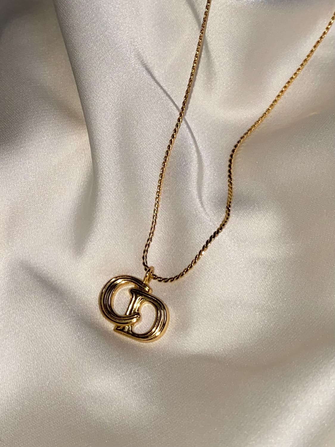 Dior 디올 예리 목걸이 골드 상품이미지4