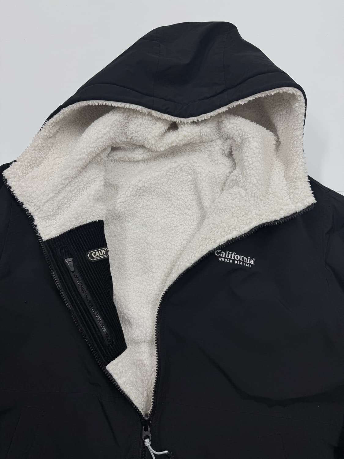 WHO A U 털 후드집업  상품이미지4