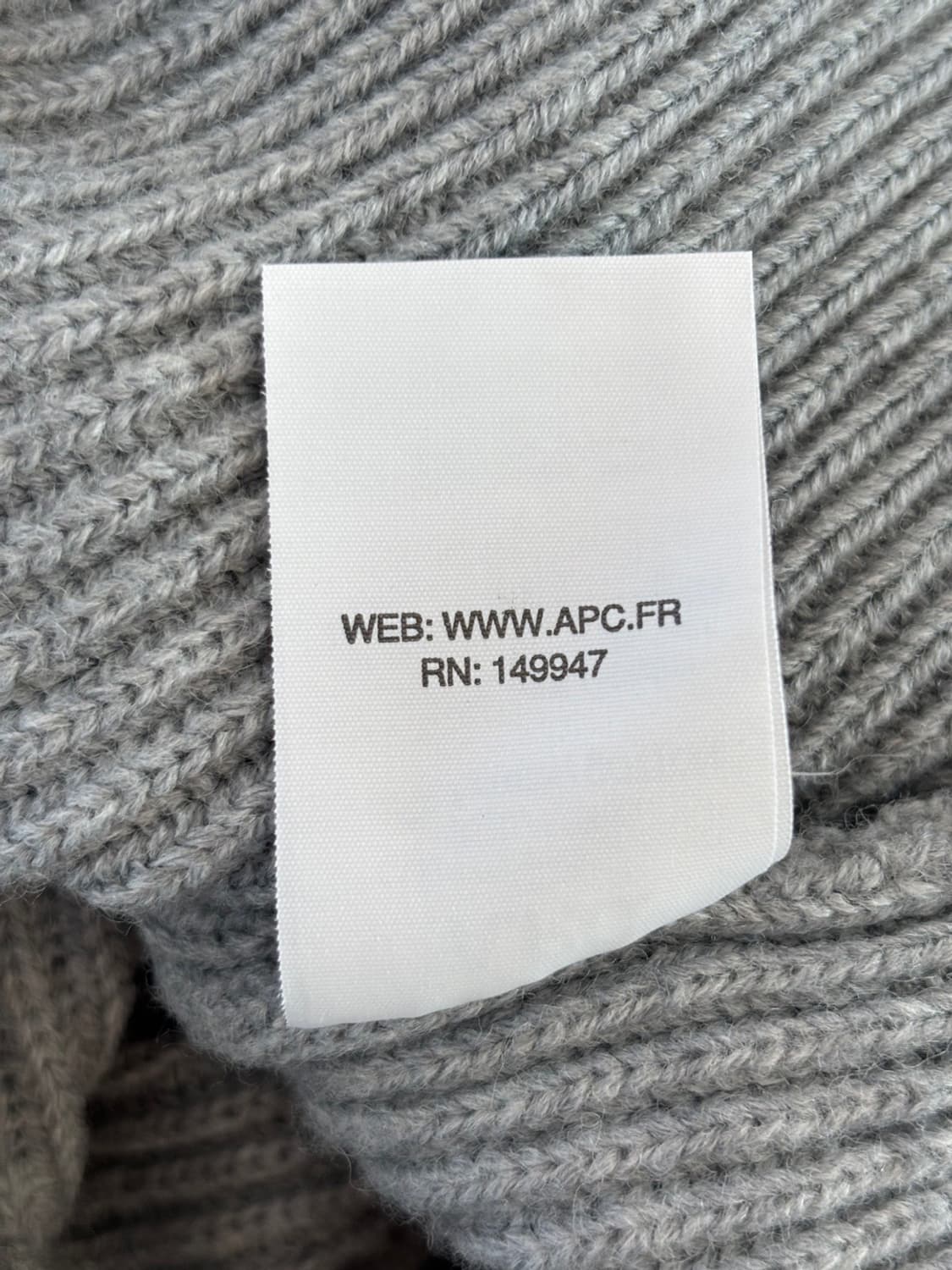 A.P.C. Half Zip up Knit 상품이미지9