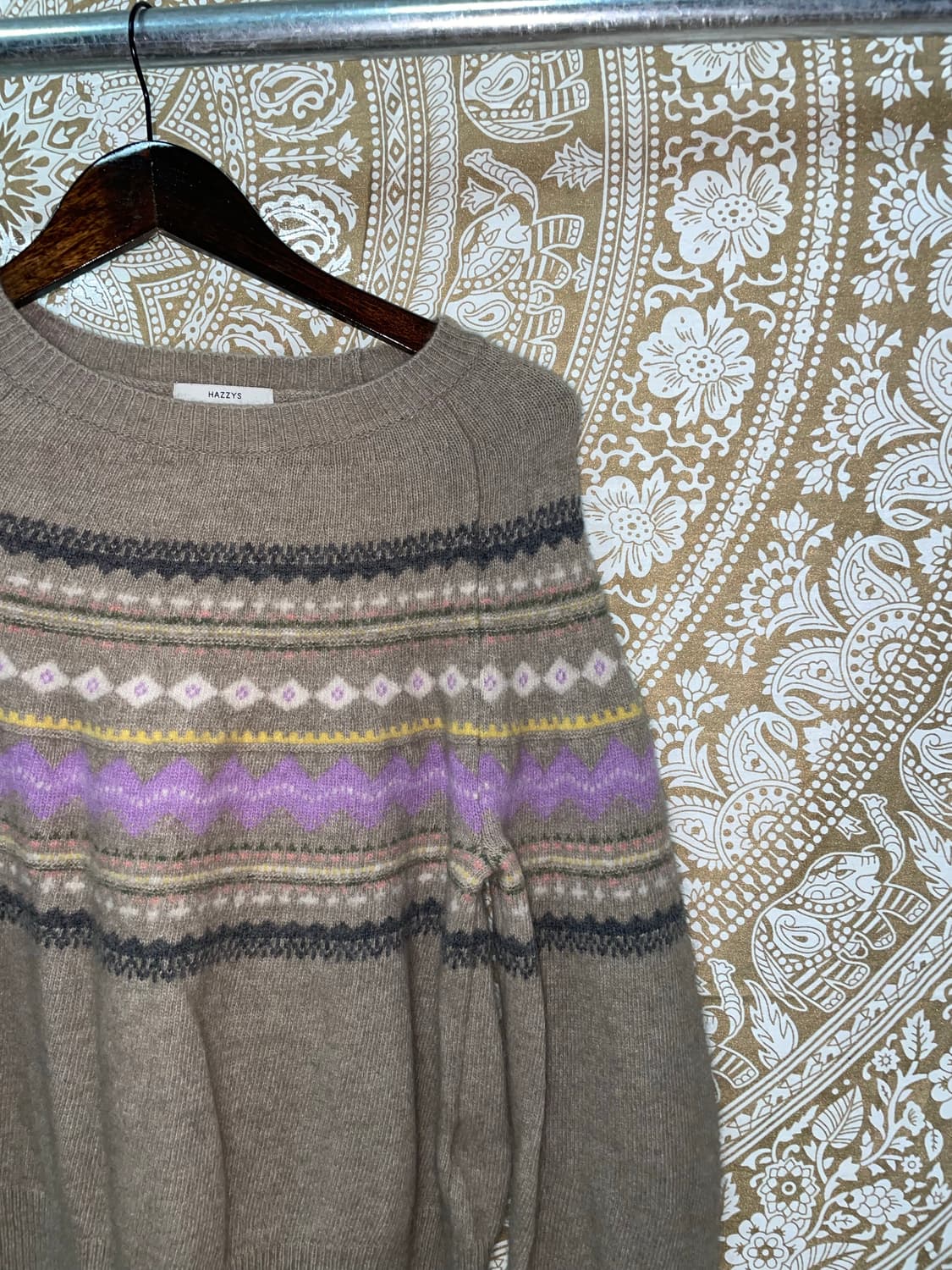 헤지스 여성 에스닉 니트  상품이미지4