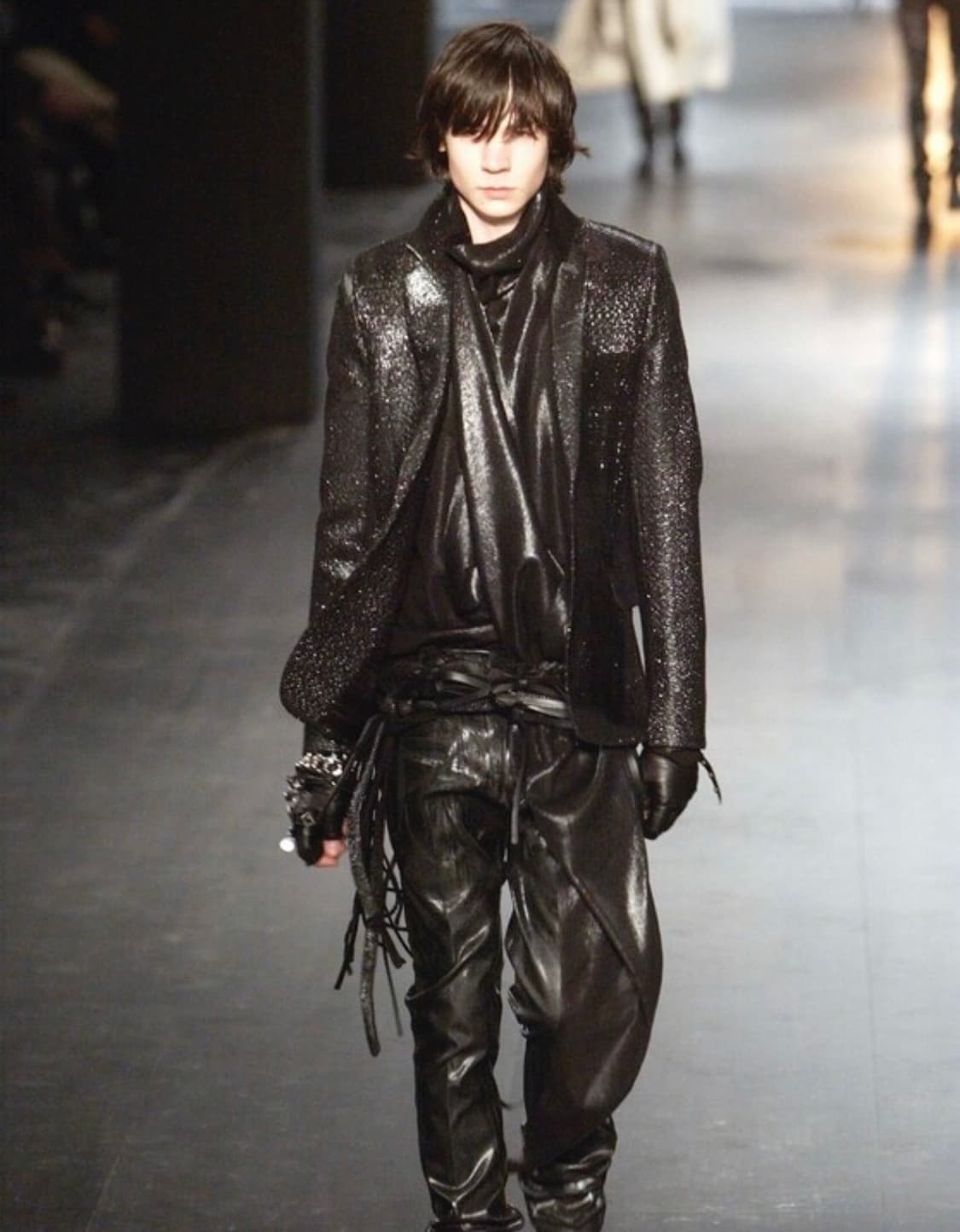 디올옴므 AW03 러스터 샤이니 글레터 블레이저 상품이미지1