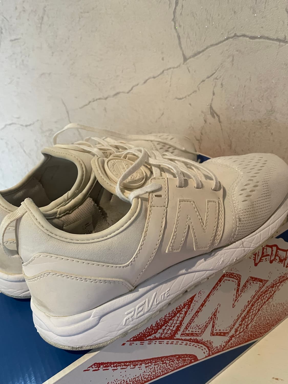 뉴발란스 MRL 흰색 운동화 245 상품이미지4