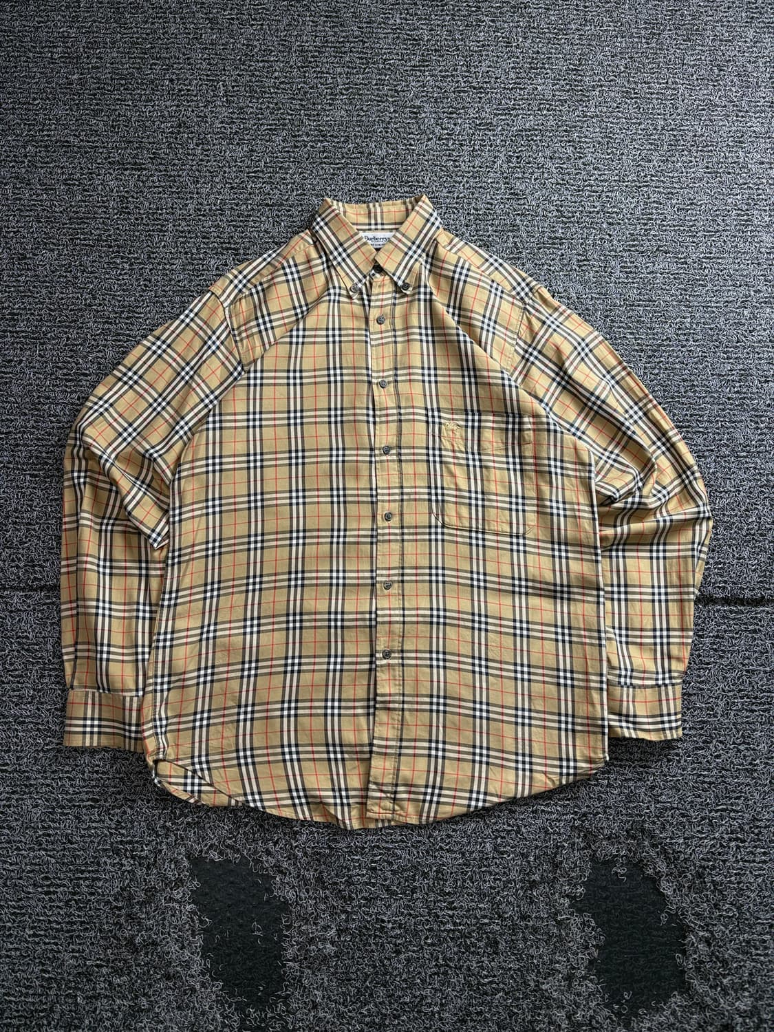 버버리 아카이브 노바 체크 패턴 셔츠 3525 상품이미지2