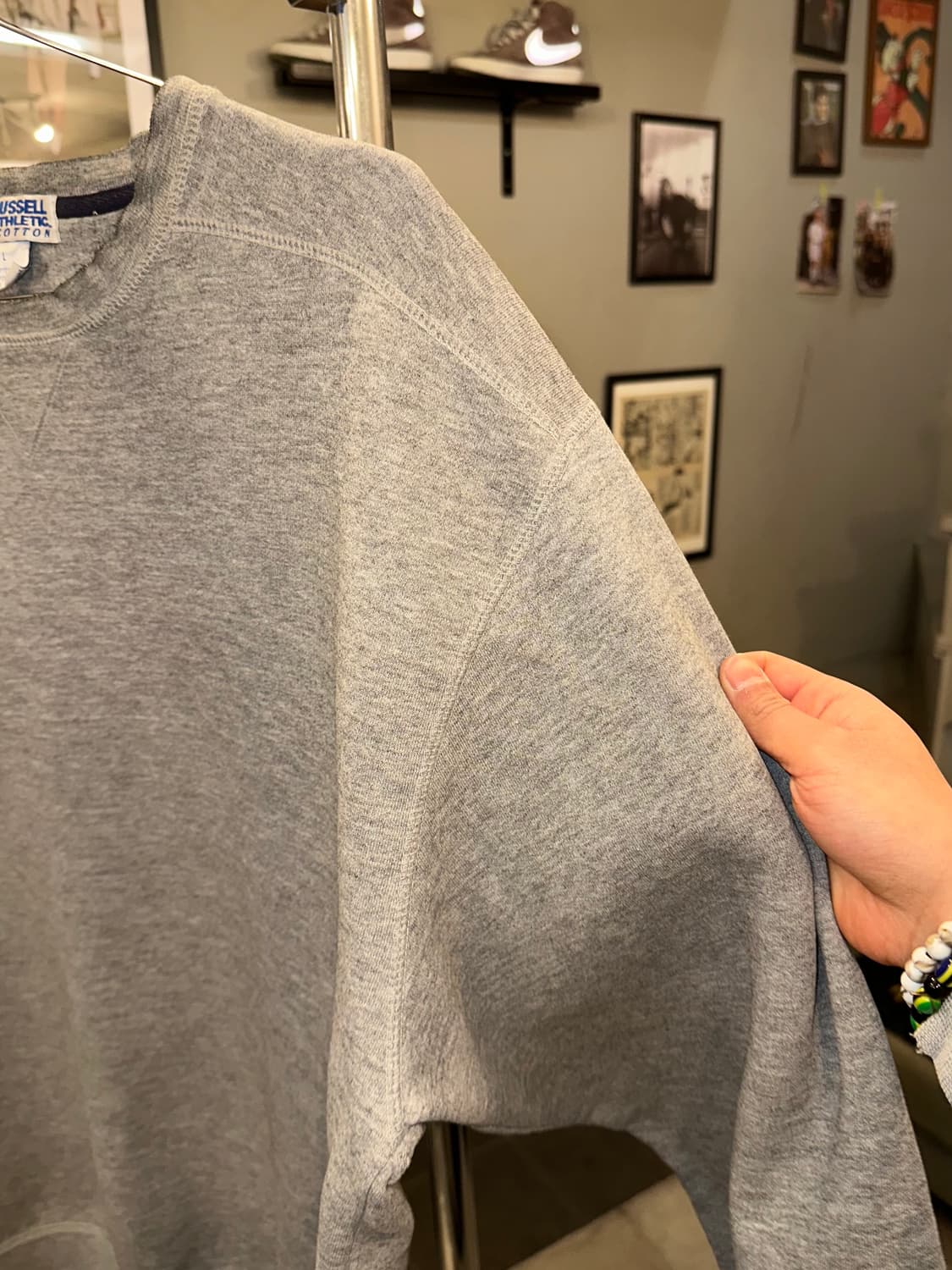 00’s Russell Athletic plain grey sweats 상품이미지5