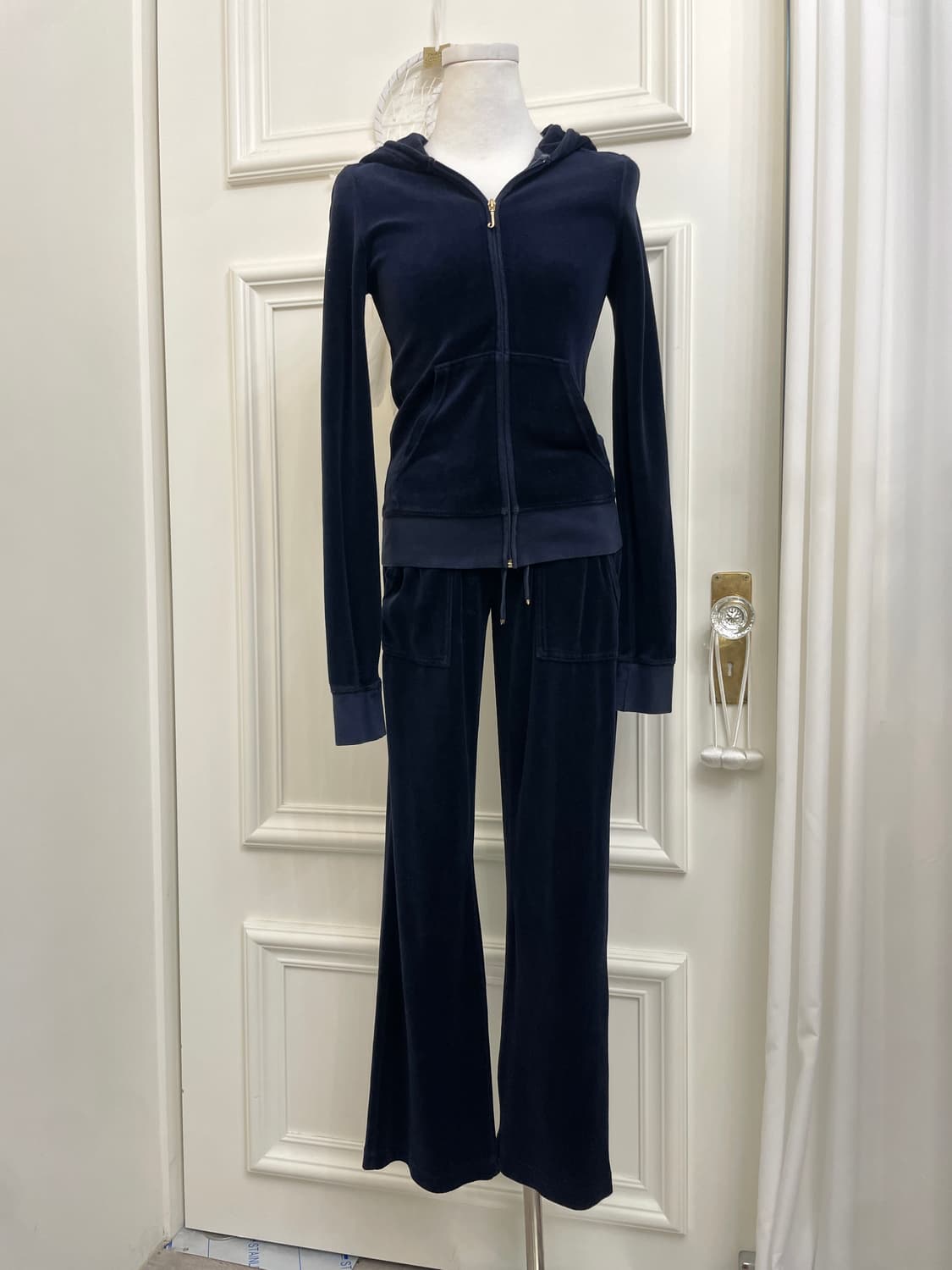 JUICY COUTURE navy basic velvet training 상품이미지1
