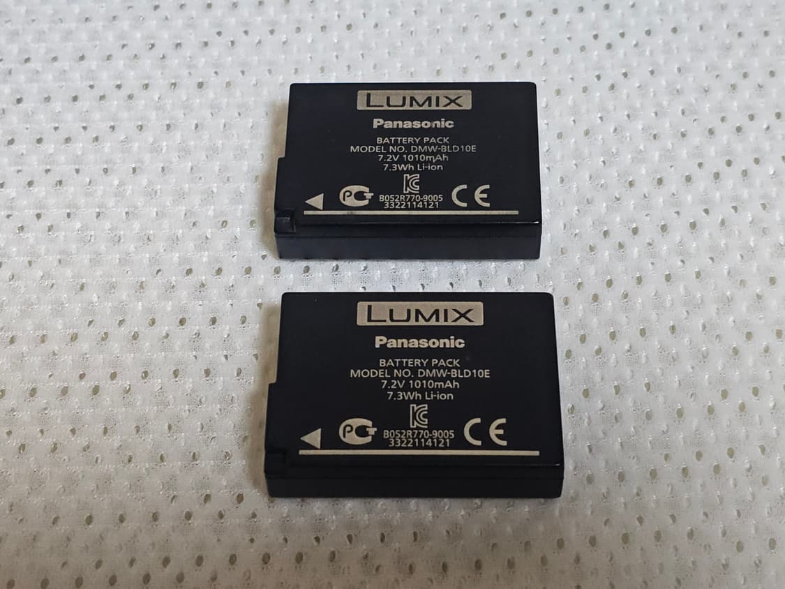 파나소닉 루믹스 카메라 배터리 DMW-BLD10E와 충전기  상품이미지1