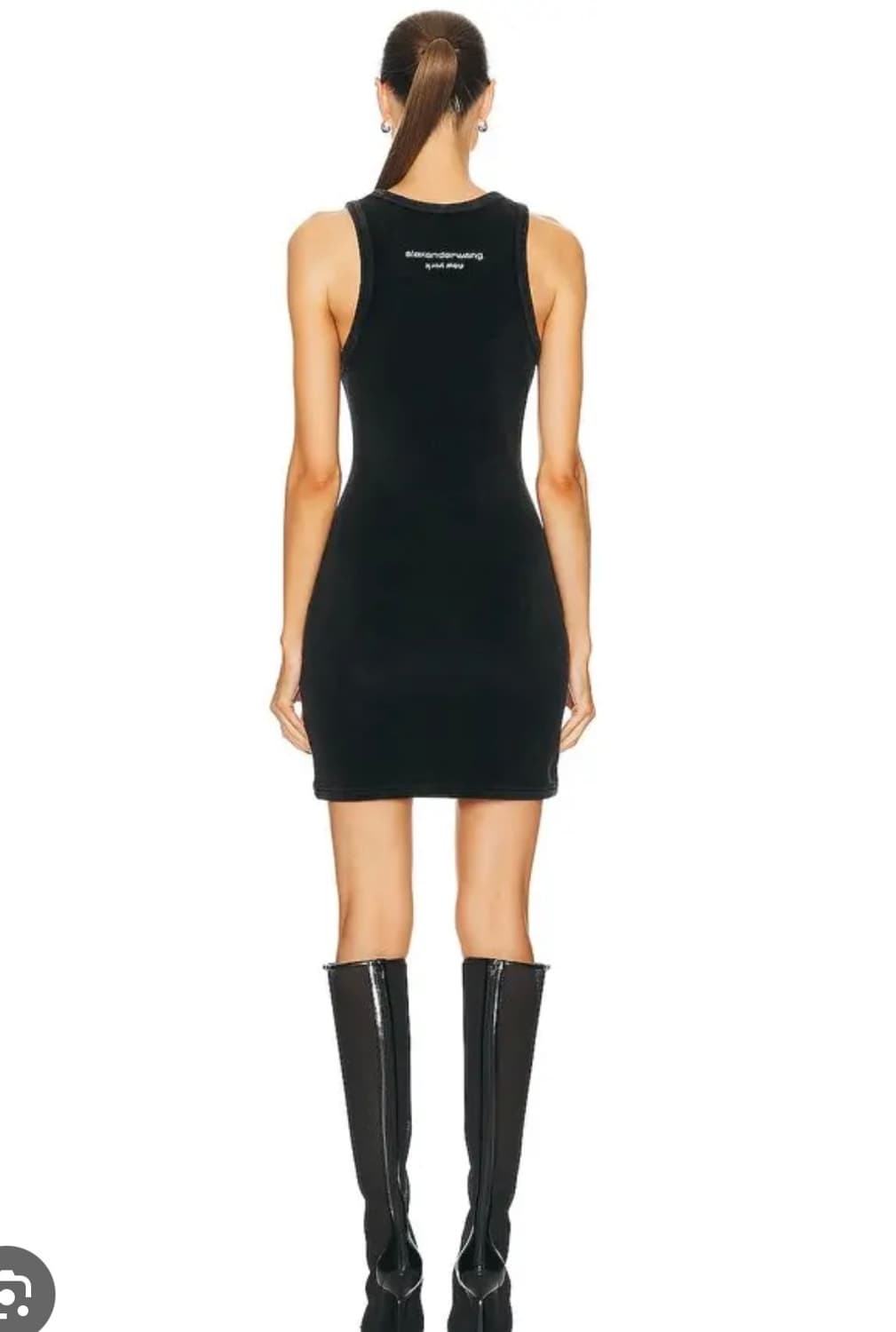 알렉산더왕 Alexander Wang 크리스탈 드레곤 미니 드레스 상품이미지2
