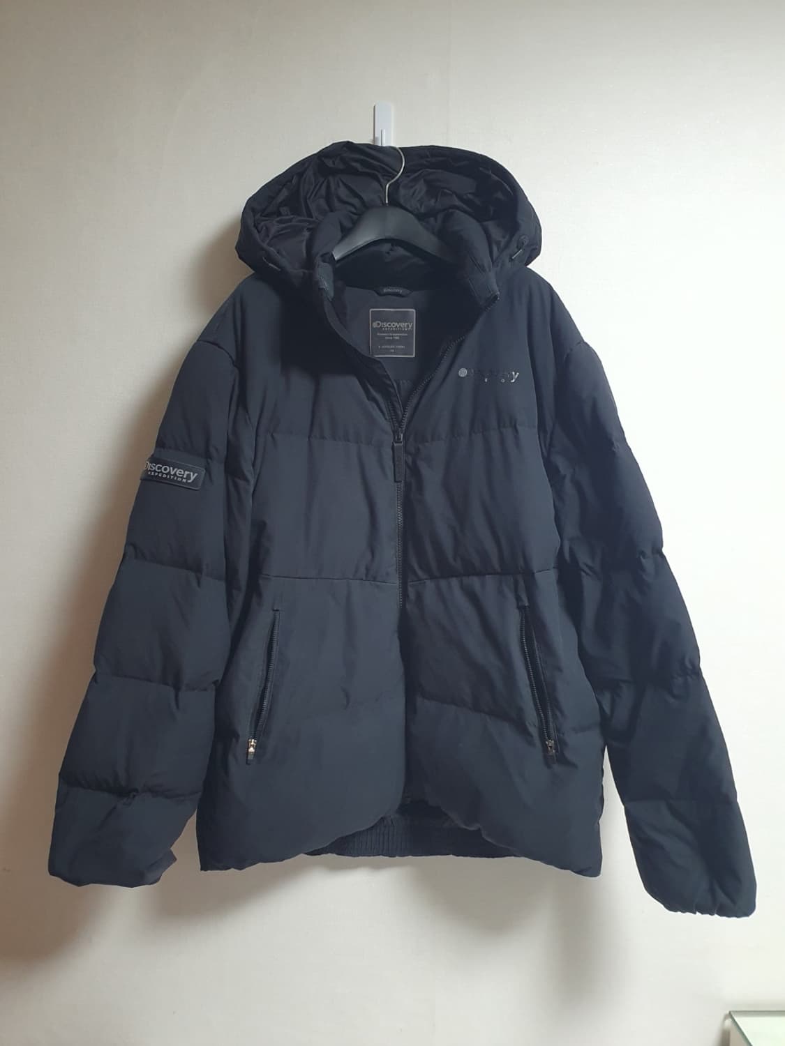 택포가 디스커버리 패딩 RDS 윈드레이저 덕다운 숏패딩 110 상품이미지1