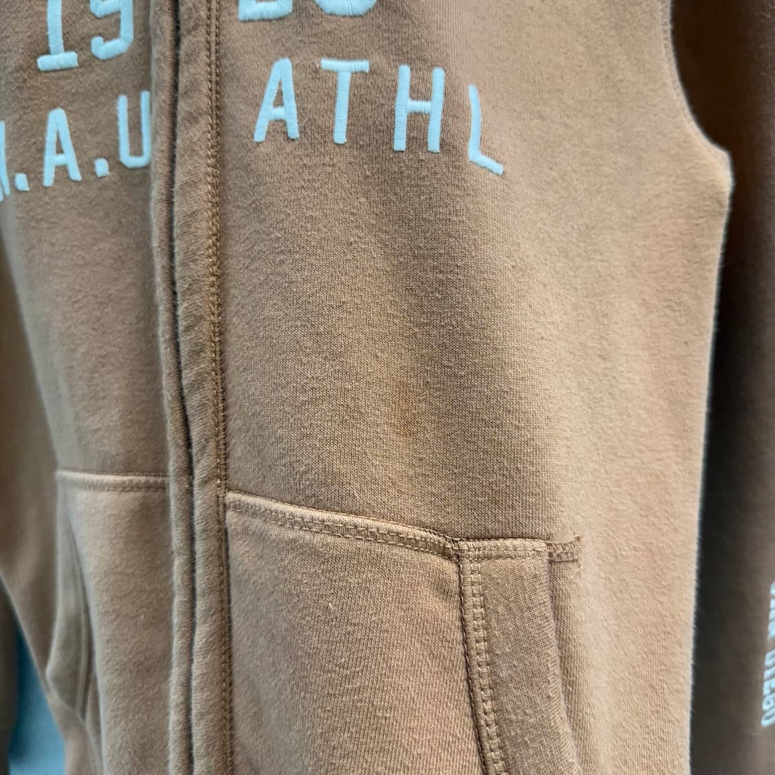 [M] 후아유 카멜베이지 후드집업 상품이미지6