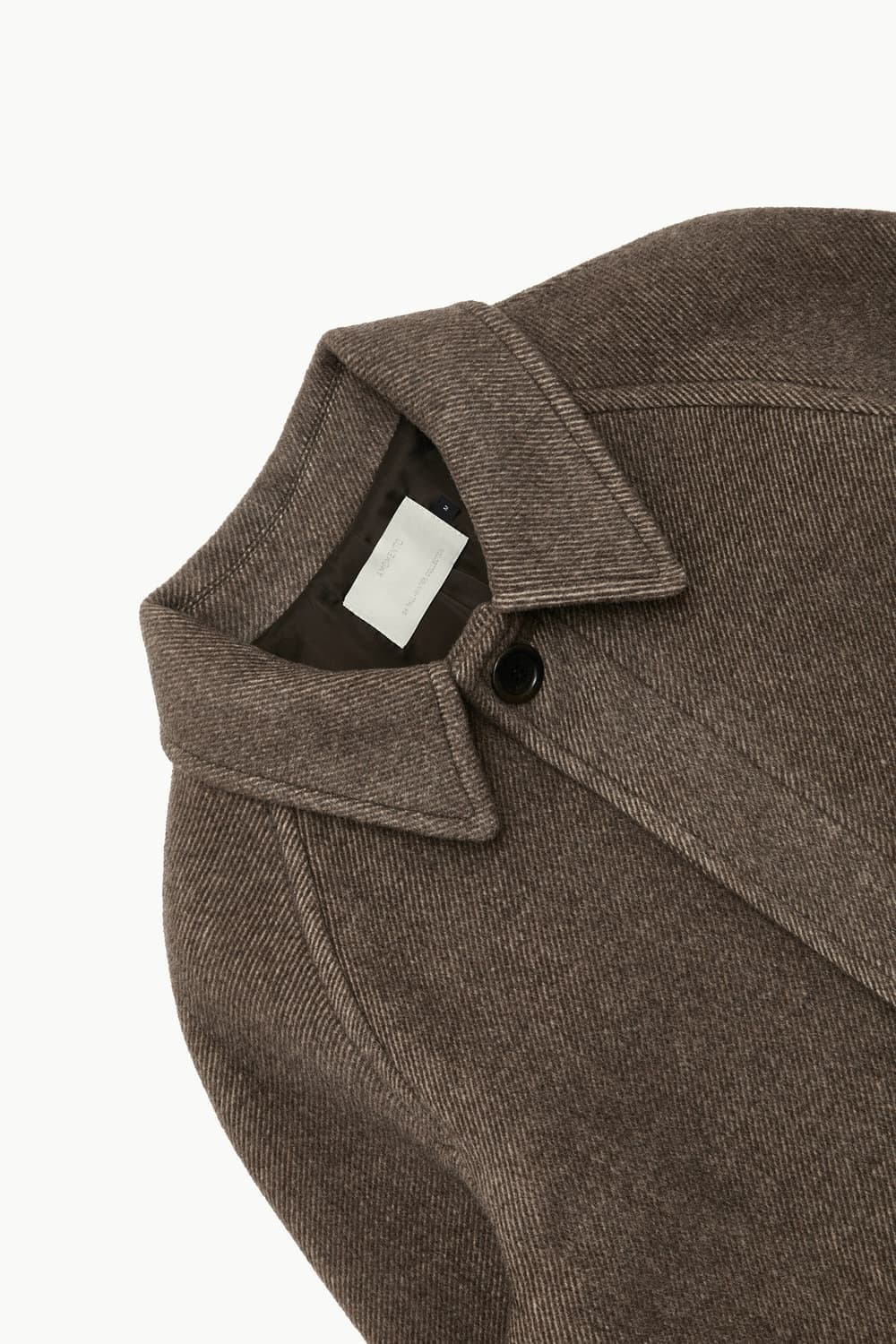 아모멘토 울 래글런 코트 브라운 M 상품이미지2