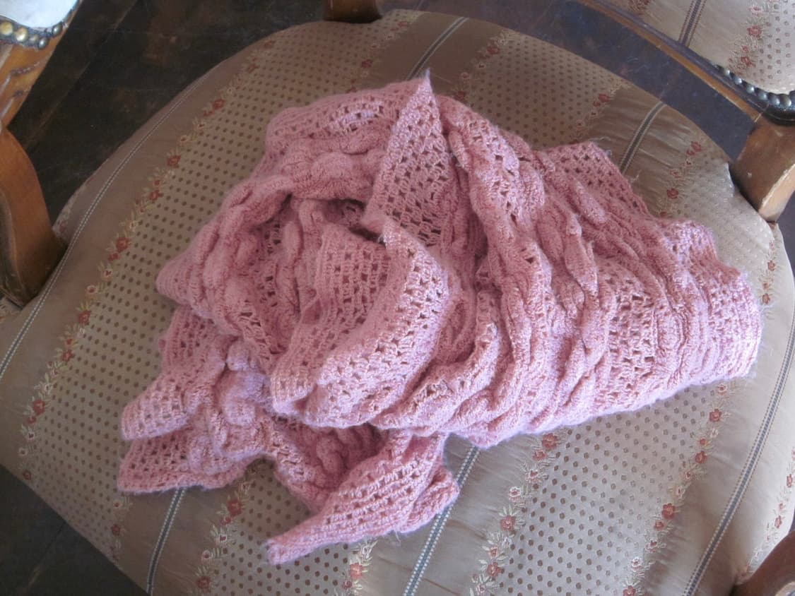 스트로베리 니트머플러 상품이미지4