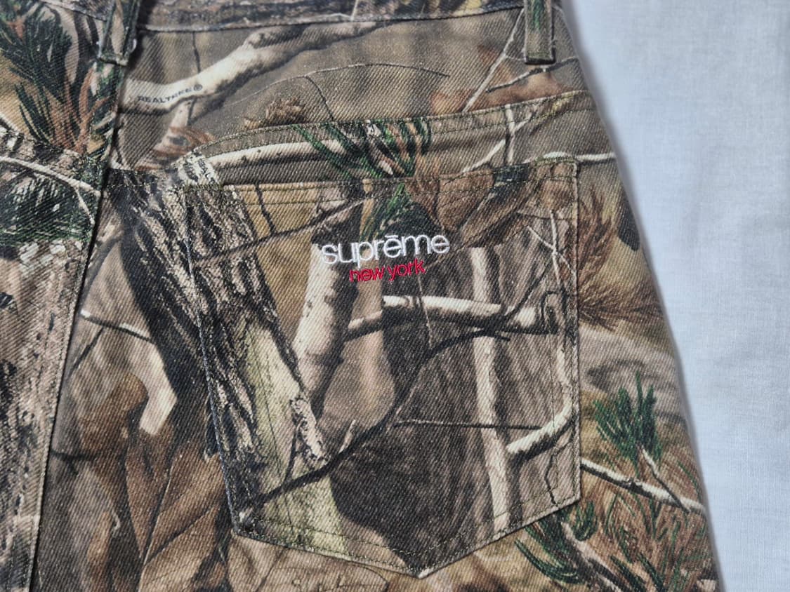 슈프림 25FW 리얼트리 배기 진 30사이즈 판매 상품이미지9