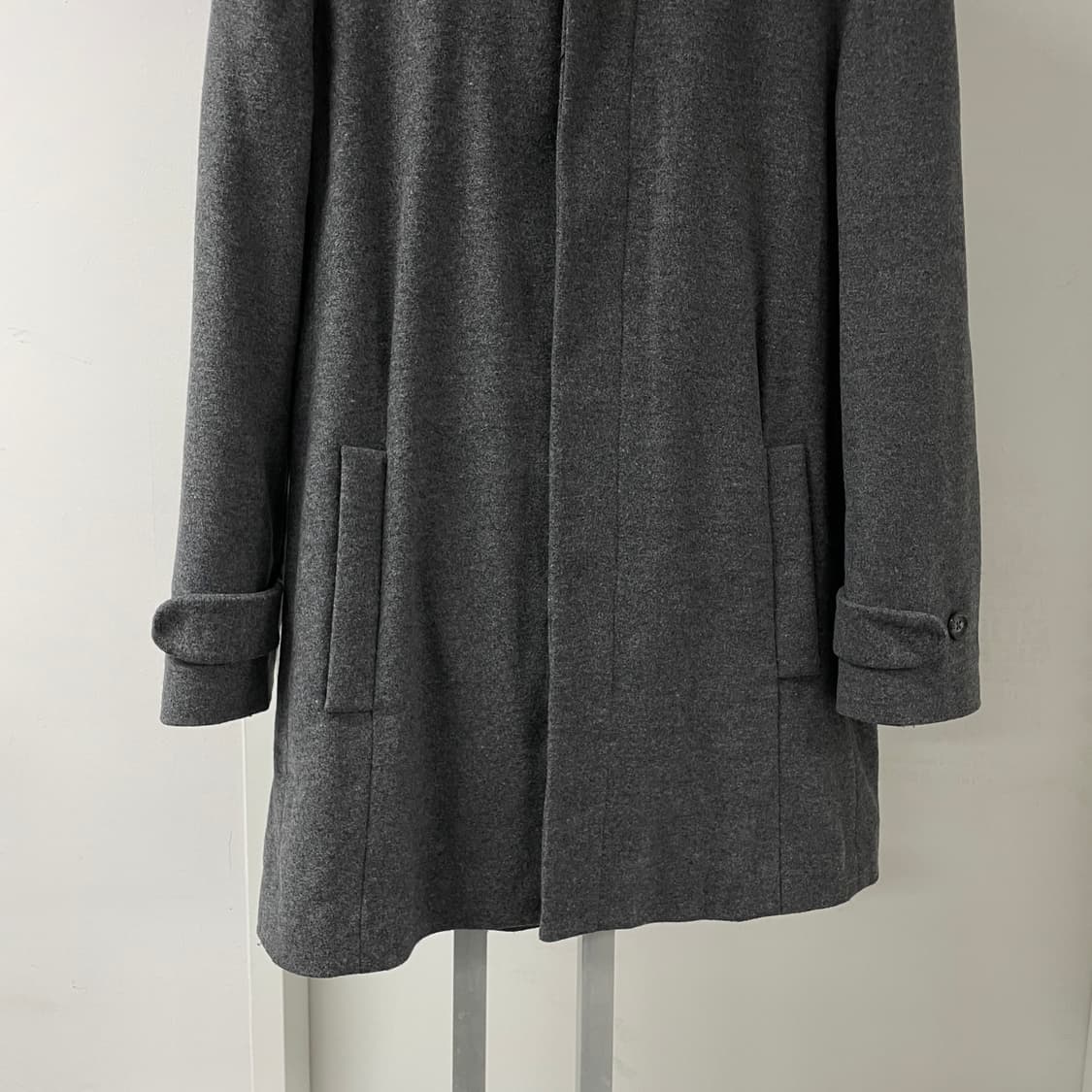 알마니익스체인지 그레이 코트 M 상품이미지3