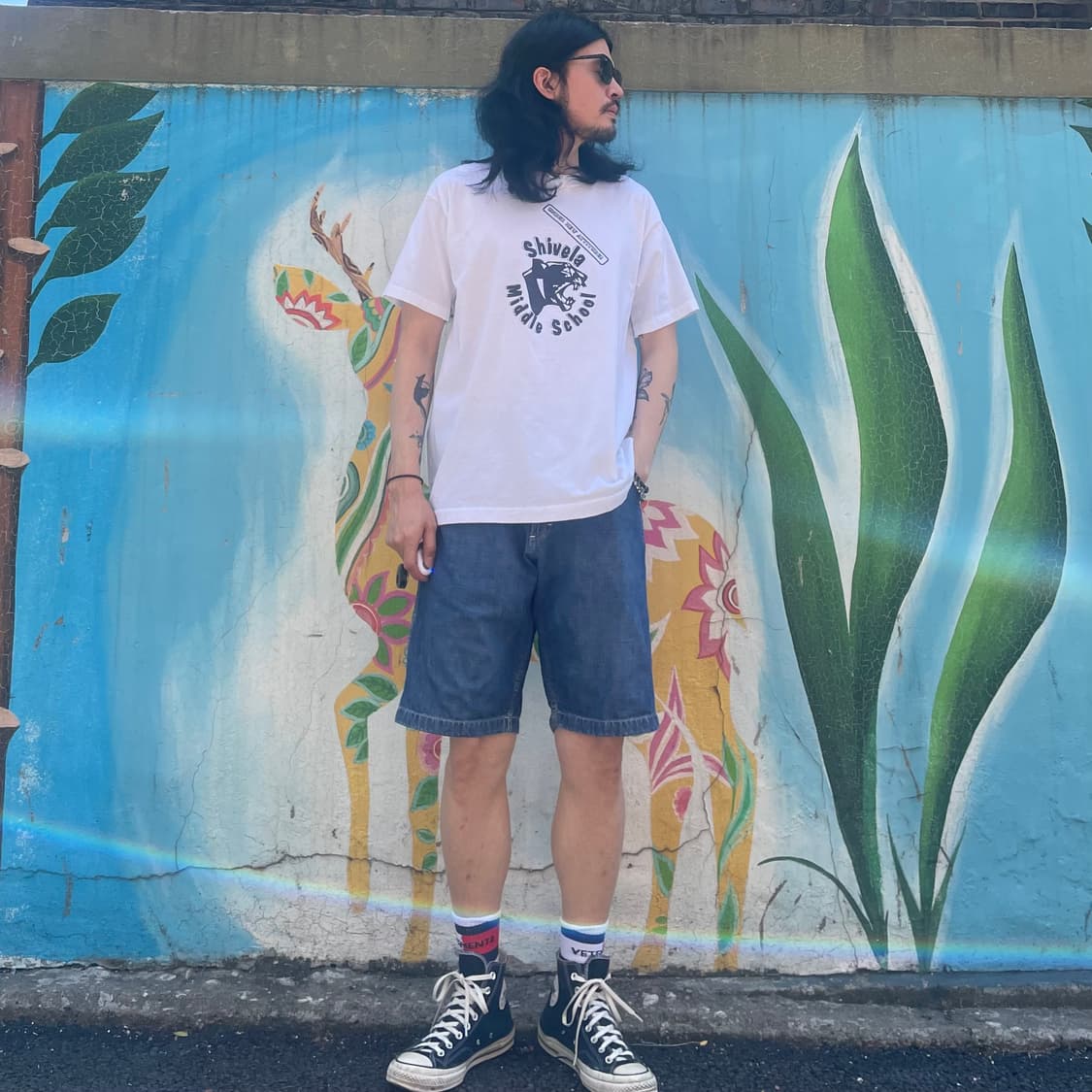 Carhartt denim half pants 상품이미지7