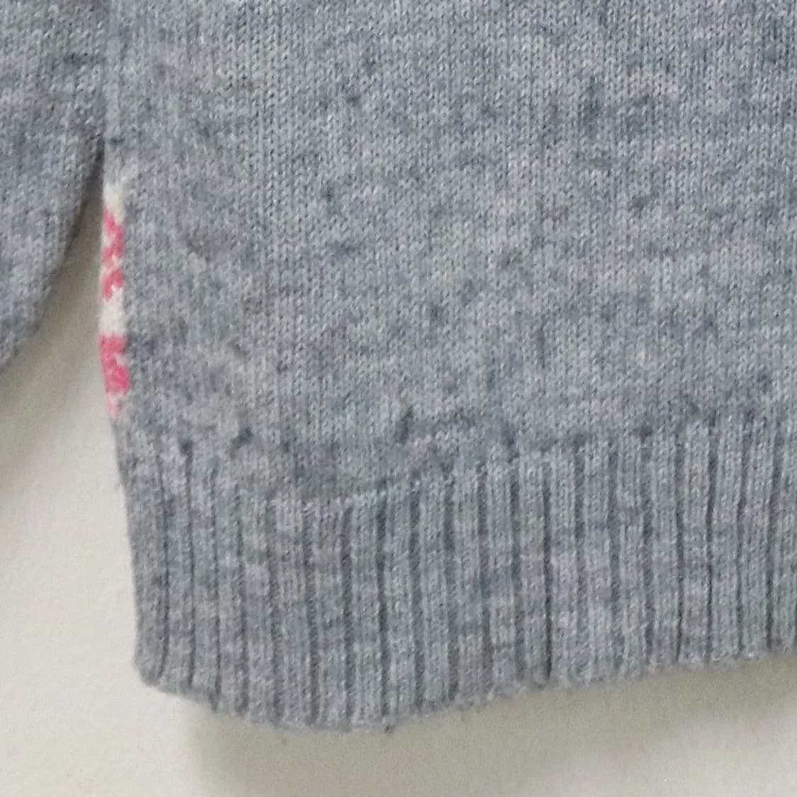 발레코어 딸기우유 포인트 울 혼방 니트 62134 상품이미지5