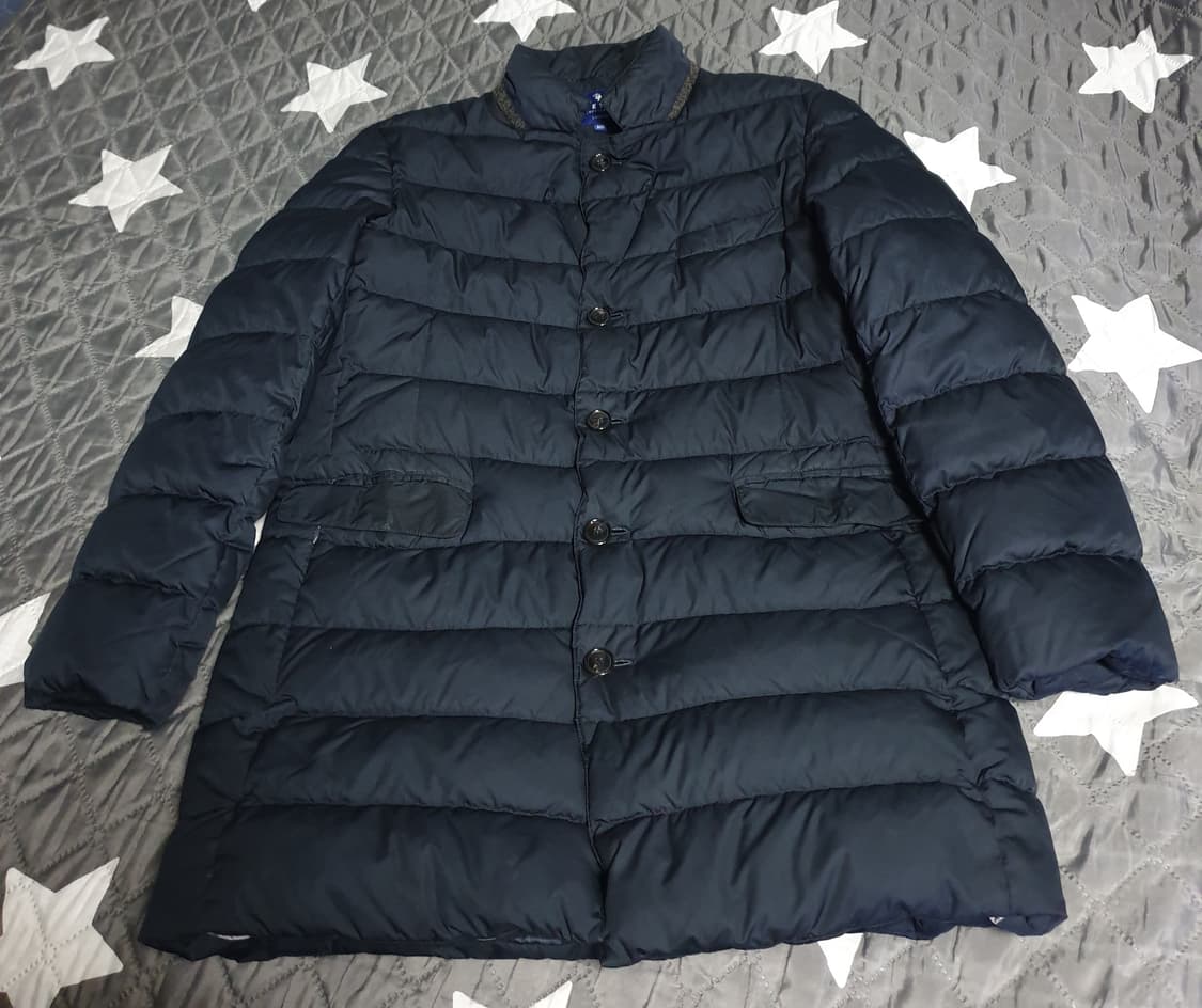 CHESTER 구스다운 사파리 패딩 점퍼 네이비 (XL) 상품이미지1