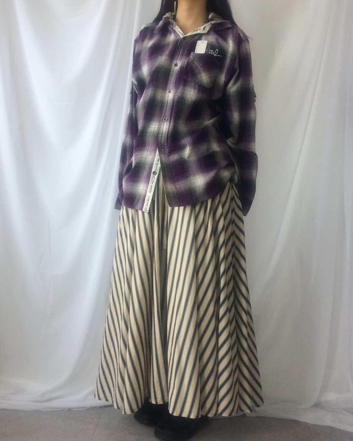 Stripe pattern skirt 상품이미지5