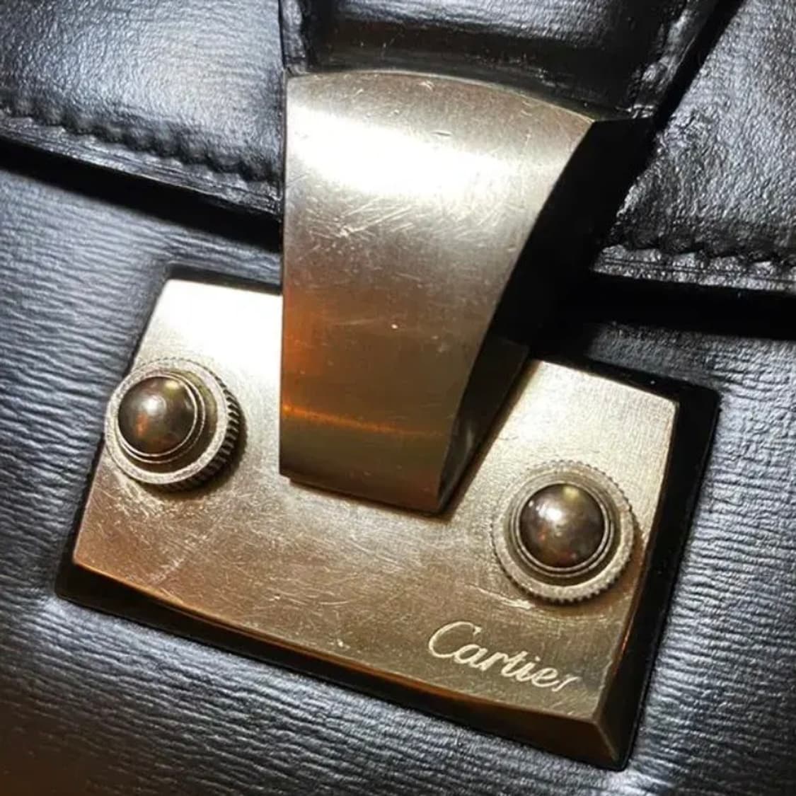 [정품] Cartier 까르띠에 클래식 파샤라인 맨스백 클러치백 상품이미지2