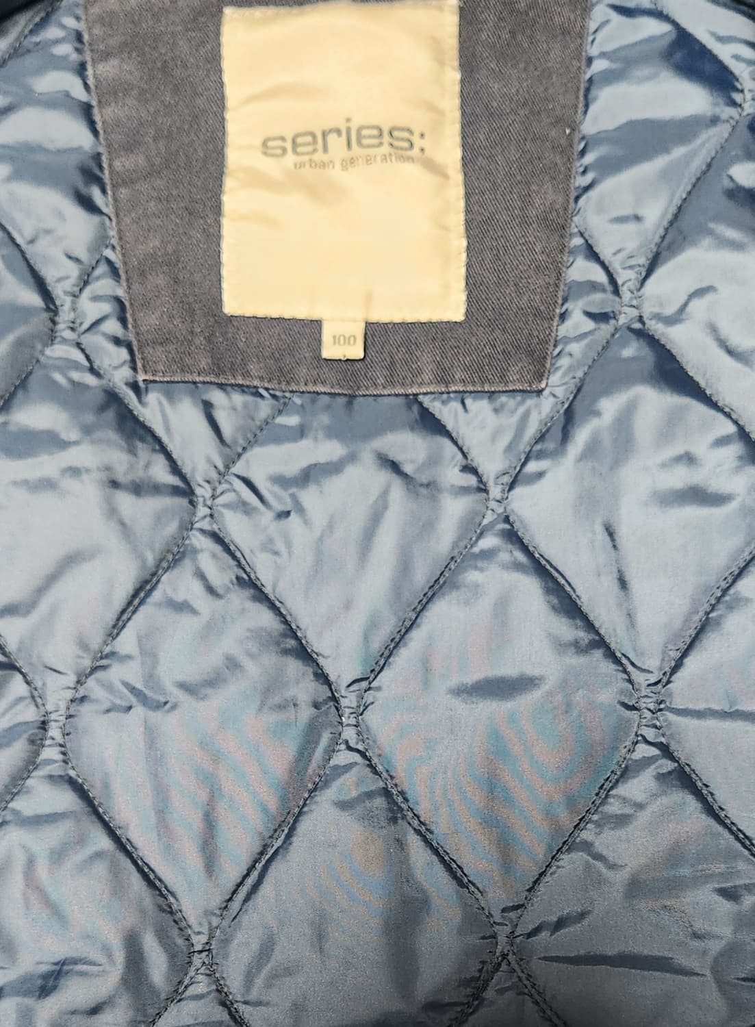 시리즈 코오롱 피그먼트 퀄팅 블루종 100 상품이미지3